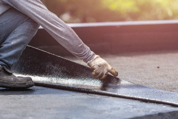 Professional Basement Waterproofing technician working in Centerburg, OH